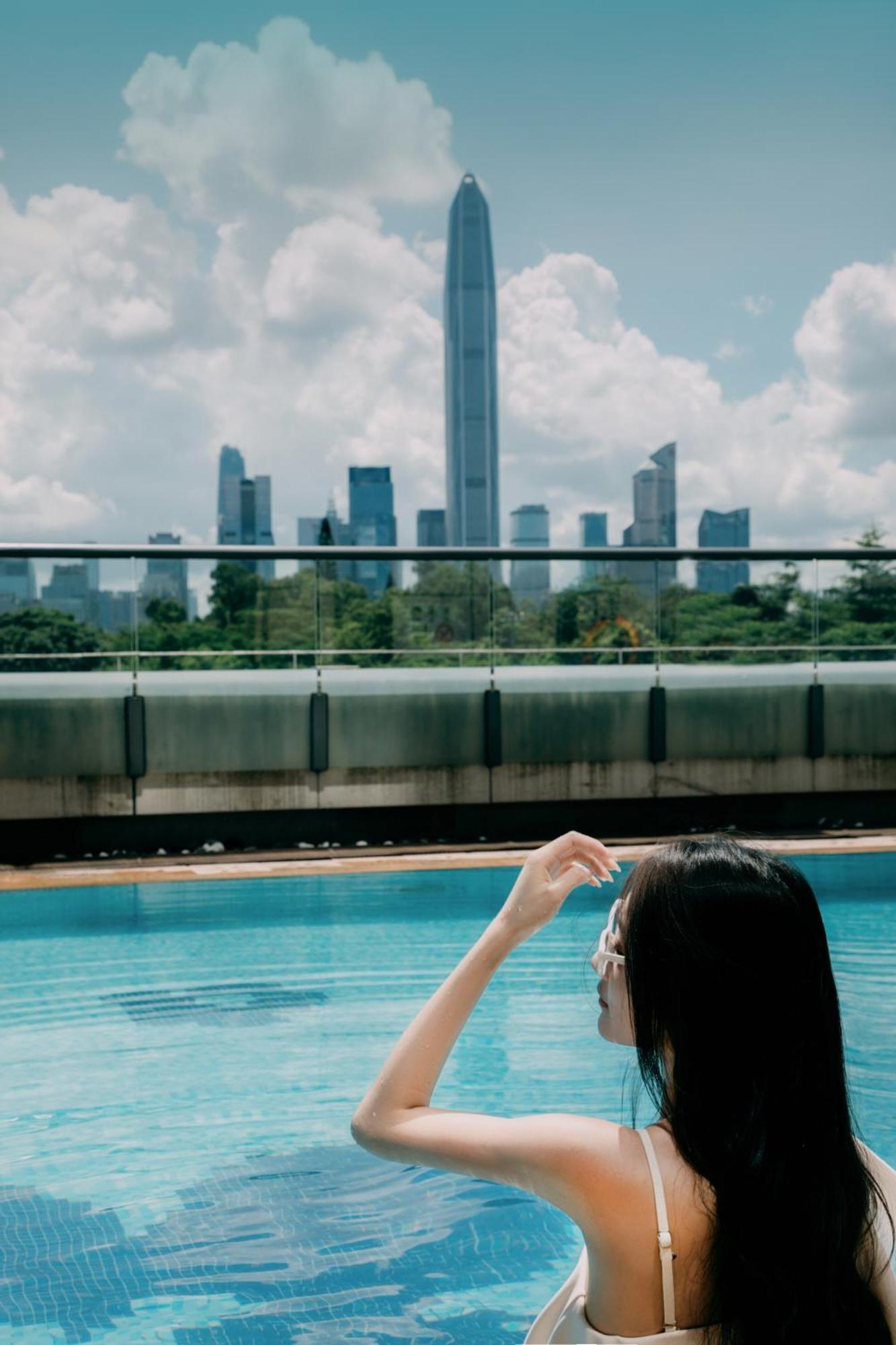 Jw Marriott Hotel Shenzhen Dış mekan fotoğraf