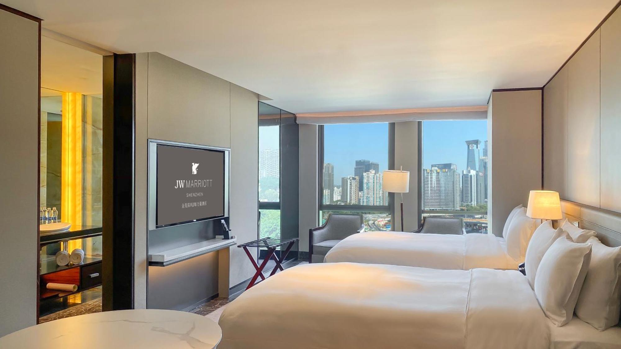 Jw Marriott Hotel Shenzhen Dış mekan fotoğraf