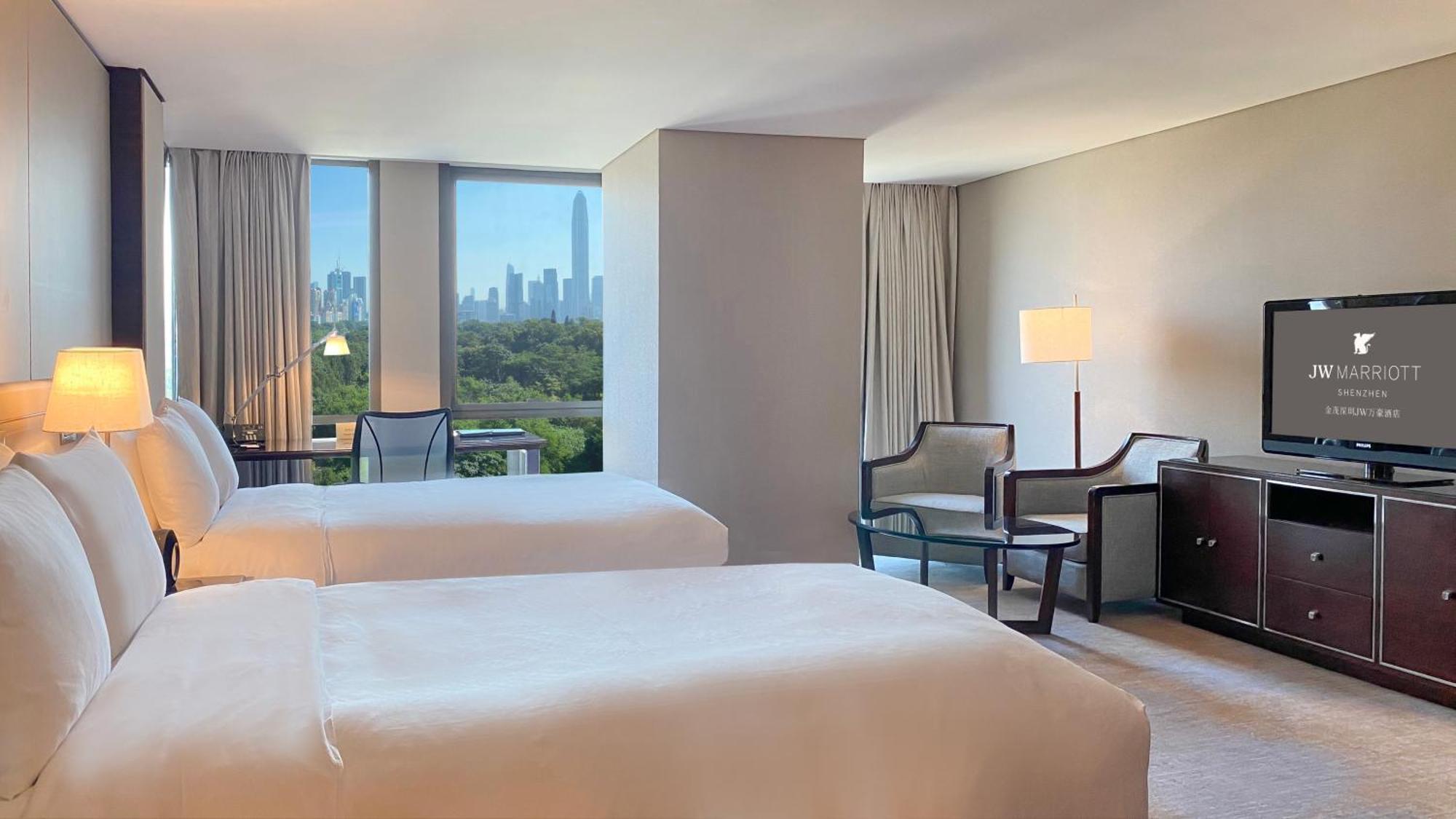 Jw Marriott Hotel Shenzhen Dış mekan fotoğraf